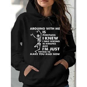 Sudadera Kinitwear para mujer Otoño/Invierno hecha en China sudadera estándar de ocio de un color - Product Image 1