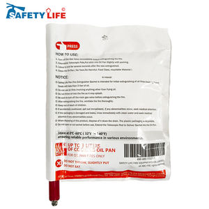 Produit chimique humide extrêmement efficace qui éteint rapidement les flammes et refroidit les surfaces chaudes Sachets d'extincteur pour cuisine Vase - Product Image 6