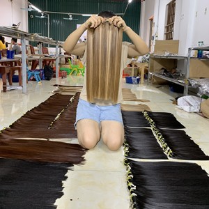 Ady Hair Wholesale 'Genius' Collection 100% Vietnam Remy Perruques de cheveux humains Os Straight Skin Weft in All Colors - Product Image 4