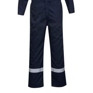 Combinaison de travail professionnelle haute visibilité avec bandes réfléchissantes, prix de gros - Product Image 3