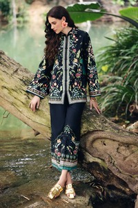 Style indien pakistanais décontracté Salwar Kameez robe de soirée pakistanaise prêt à l'emploi dames coton costume cousu élégant femme robes - Product Image 5