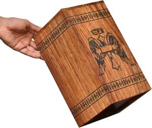 Planche à graver Mouche Urne en résine Cendres Souvenir Crémations en résine pour cendres Boîte en bois pour cendres humaines Urne commémorative pour animaux de compagnie - Product Image 3