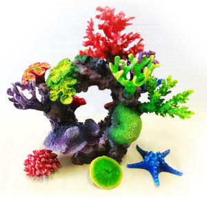 18.11 Inch Groot Formaat Decoratie <span class=keywords><strong>Aquarium</strong></span> Decoratie Voor <span class=keywords><strong>Aquarium</strong></span> Tank Polyresin Koralen En Rif 60Cm <span class=keywords><strong>Aquarium</strong></span> Tank - Product Image 6