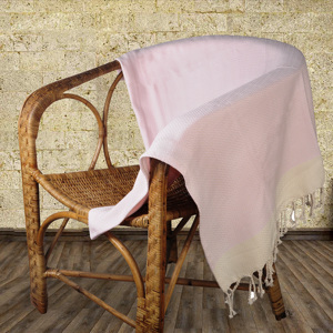 Manufacturer Factory Priced Pestimal Bath <b>Beach</b> <b>Towel</b> 100% Recycled Cotton Medium Woven Technique for Home Use - Product Image 1