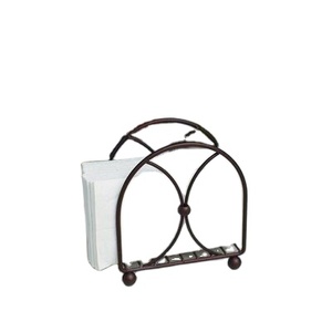 Porte-serviettes en métal de conception standard pour décoration de table d'articles ménagers porte-serviettes de table de conception unique pour décoration de table d'hôtel porte-serviettes - Product Image 1