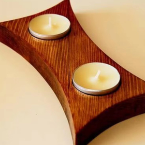 เทียนถั่วเหลืองหอมแบบไร้ควันเทียนทีไลท์กลิ่นหรูหราออกแบบได้ตามต้องการสำหรับตกแต่งบ้านวันหยุดเทศกาลและฉลากส่วนตัว - Product Image 1