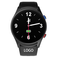 Reloj Inteligente para el Cuidado en el Hogar 4G LTE L08 AMOLED, Relojes Inteligentes IP67 Resistentes al Agua, Localizador GPS en Tiempo Real, Alarma de Caídas
