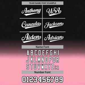 Nueva llegada de alta calidad 100% poliéster hecho a medida de béisbol y softbol desgaste nueva llegada Jersey conjuntos uniforme Kit - Product Image 5