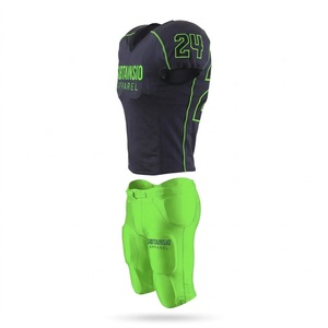 Uniforme de football américain personnalisé sublimé, tissu 100% polyester respirant, maillot de football américain - Product Image 4