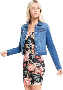 Chaqueta de Mezclilla para Hombre, Invierno, Cuello Alto, Manga 3/4, Largo Regular, 100% Algodón - Product Image 4