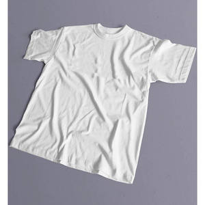 Haute qualité bas quantité minimale de commande meilleur tissu 100% coton t-shirts unis vierges personnalisés pour hommes - Product Image 3
