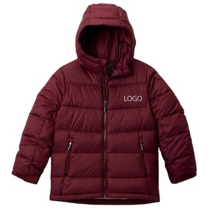 Vêtement décontracté d'hiver pour l'extérieur, coupe ample, manches longues avec capuche réglable et design respirant avec logo, prix avantageux - Product Image 1