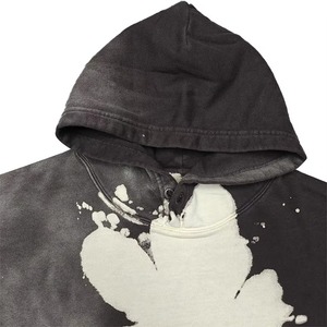 เสื้อมีฮู้ดแบบสวมหัวฟอกสีขนาดใหญ่สำหรับผู้ชาย | เสื้อฮู้ดผู้ชายสีขาวดำแบบสั่งทำ | เสื้อสเวตเชิ้ตสตรีทคุณภาพเยี่ยม - Product Image 4