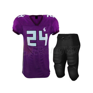 Uniforme de Fútbol Americano de Diseño Popular, Sublimación Personalizada, Conjunto de Camiseta y Pantalón de Fútbol Americano - Product Image 6