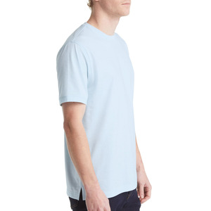 Camisetas personalizadas para hombre 100% algodón transpirable manga corta fabricante de fábrica 250-300 GSM camiseta en blanco - Product Image 3