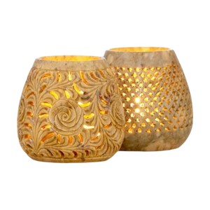 Exclusive Premium Top Quality Product Soapstone <b>Candle</b> Holder With Round Shape Use For Birthdays Gift Collection Bulk Quantity - Product Image 1
