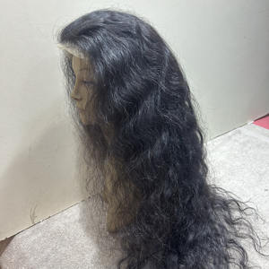 Perruques en dentelle frontale bouclées naturelles avec cheveux humains d'un seul donneur - Product Image 6