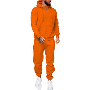 Men's Tracksuits Pullover Jogger <b>Sets</b> Male Custom <b>Embroidery</b> Hoodie Fleece Cotton Sweatshirt and Sweatpants 2 Piece <b>Set</b> - Product Image 1
