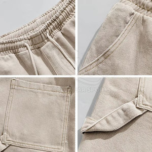 กางเกงขาสั้นผู้ชายทันสมัยและซักกรดกางเกงขาสั้นสำหรับอากาศร้อนกางเกงขาสั้นสำหรับซักกรดแห้งเร็วสไตล์ที่เป็นเอกลักษณ์ - Product Image 4