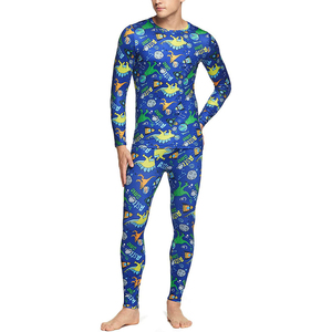 Conjunto de ropa interior térmica de Calzoncillos largos de poliéster para mujer, forro polar transpirable, Invierno personalizable - Product Image 4