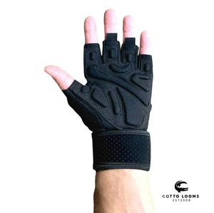 Gants d'haltérophilie en cuir personnalisés OEM Premium Training Gym Sportswear ODM Fabricant Fournisseur fiable - Product Image 4