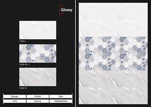 Carreaux de sol de hall d'hôtel de haute qualité/panneaux muraux de toile de fond 300*600 pierre frittée de style contemporain - Product Image 2