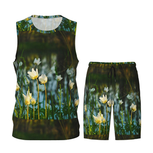 Ensemble d'uniformes de basketball en polyester BSCI, best-seller, haute qualité, taille XS, vêtements de sport, impression par sublimation, super tendance - Product Image 1