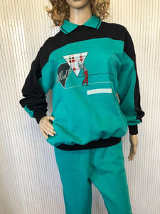 Conjunto de Sudadera con Capucha y Pantalones Deportivos para Hombre, 100% Algodón, Estilo Casual, Tejido de Punto Transpirable, Bordado - Product Image 2