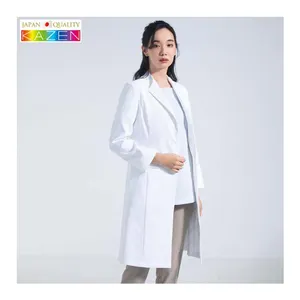 KZN 409 jas dokter wanita, Lab medis lembut mantel panjang rumah sakit