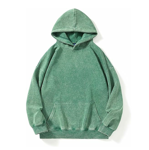 Wholesale Streetwear Heavyweight Oversized Acid <b>Washed</b> Hoodie Breathable Blank High Quality Acid <b>Washed</b> Hoodie - Product Image 4