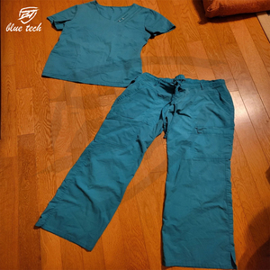 Vêtements d'infirmière légers de haute qualité sur mesure en gros, ensembles de vêtements médicaux, uniforme d'infirmière en coton pour adultes - Product Image 1
