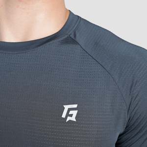 Camiseta Gris Deportiva para Gimnasio, Ropa de Gimnasia - Product Image 6
