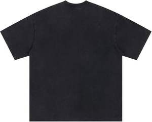 Camiseta Corta Holgada de Estilo Vintage para Hombre, 100% Algodón, Impresión Digital Personalizada del Fabricante - Product Image 2