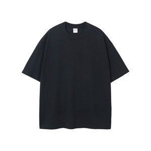 T-shirts surdimensionnés pour hommes, mode, coupe ample, col rond, streetwear, t-shirt à manches courtes lourd, gym - Product Image 4