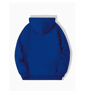 Unisex <b>Men's</b> Casual Heavyweight Fleece <b>Hoodie</b> with Embroidered Custom Logo Autumn Solid Pattern Hooded Collar for Bulk Orders - Product Image 1