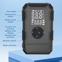 Démarreur de batterie de voiture portable et gonfleur de pneus 2000 mAh, démarreur portable haute puissance avec compresseur d'air