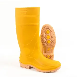 Botas de Seguridad AP TERRA 1 Blancas, Resistentes al Agua, de PVC, con Suela de Goma Antideslizante, Altura hasta la Rodilla, para Trabajo en Verano - Product Image 3