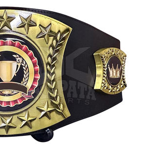 เข็มขัดหนังมวยปล้ำน้ำหนักเบาออกแบบได้ตามต้องการอุปกรณ์ศิลปะการต่อสู้ - Product Image 5