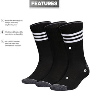 Chaussettes d'hiver pour hommes, confortables, douces, respirantes, durables, de haute qualité, écologiques, à séchage rapide, motif de dessin animé, usage quotidien - Product Image 3