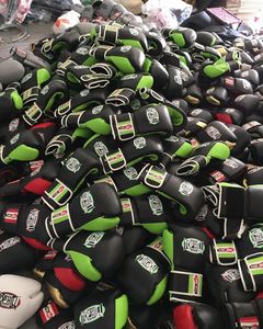 Custom Professional PVC Cowhide Leather Boxing <b>Gloves</b> for Gym Training Kickboxing Sparring-<b>Moisture</b> Wicking 8oz-16oz Sizes - Product Image 4