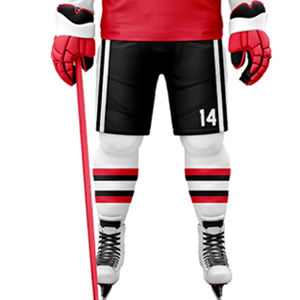 Ensemble de vêtements de gardien de but pour le hockey sur glace pour hommes, uniforme d'équipe internationale de hockey sur glace, maillot - Product Image 4