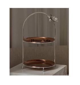 Soporte para pasteles de hotel de diseño admirable Soporte exclusivo de frutas para postres de forma redonda de calidad a un precio asequible - Product Image 1