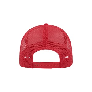 Top tendance article coton/polyester hommes camionneur chapeau personnalisé imprimé logo streetwear bord incurvé avec maille snapback homme casquette - Product Image 5