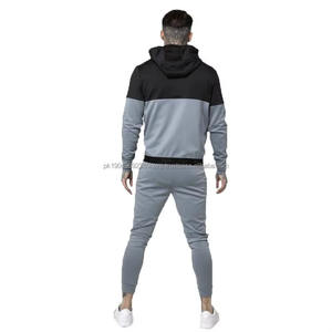 Ensemble survêtement unisexe personnalisé avec logo, sweat-shirt et jogging, en molleton de coton épais, coupe oversize - Product Image 3