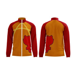 Chaqueta Deportiva de Alta Calidad, Transpirable, de Secado Rápido, con Cuello Alto, Logotipo Frontal y Cierre de Cremallera, para Gimnasio y Actividades al Aire Libre - Product Image 2