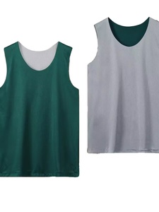 Camiseta de Baloncesto Reversible de Secado Rápido para Hombre, Sin Mangas, Doble Cara, Personalizable, Uniforme Deportivo de Entrenamiento, Malla Transpirable - Product Image 4