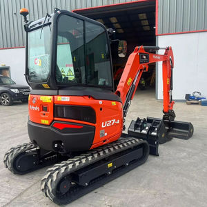 Mini-excavatrice sur chenilles Kubota d'occasion avec moteur et boîte de vitesses (composants essentiels) - Product Image 2