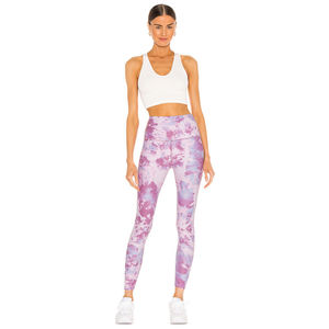 Ensemble de yoga 2 pièces avec ceinture élastique, haut de gamme, soutien-gorge de sport à dos haut, leggings de sport, ensemble de yoga pour femmes - Product Image 4