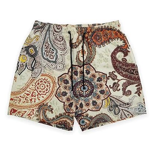 Shorts de bain pour hommes, coupe ample, taille mi-haute, séchage rapide, imperméables, écologiques, respirants, couleur unie, pour l'été et la plage - Product Image 1