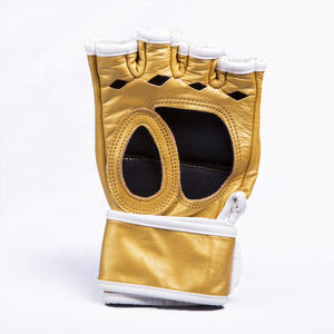 Guantes de boxeo y MMA de tamaño personalizado OEM hechos de cuero Servicio del fabricante para Artes Marciales Precio al por mayor Precio barato - Product Image 3